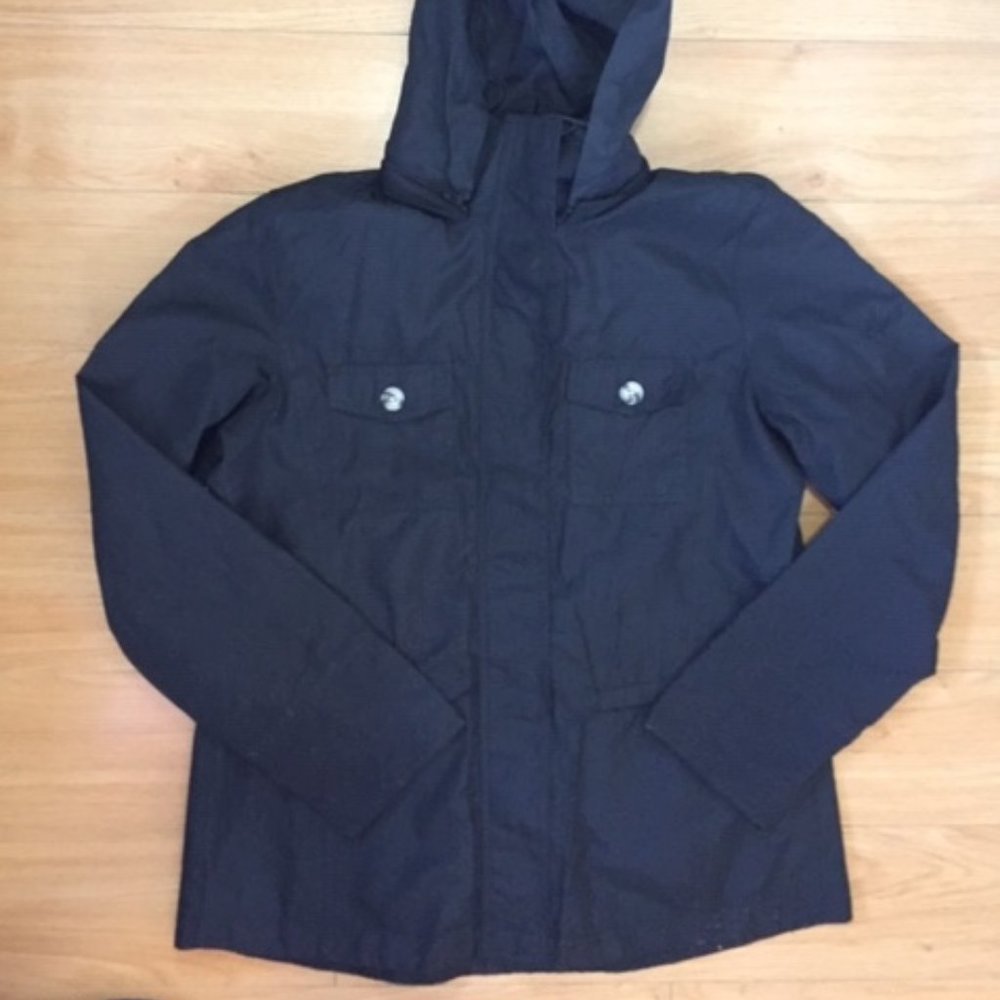 Black Esprit hooded lightweight jacket M 8/10